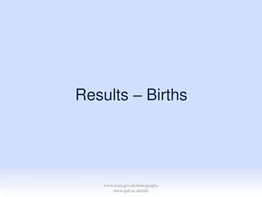 results births
