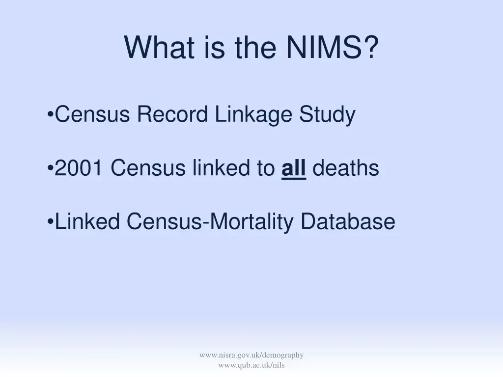 what is the nims