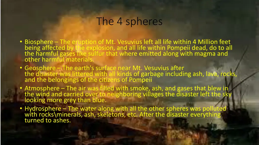 the 4 spheres