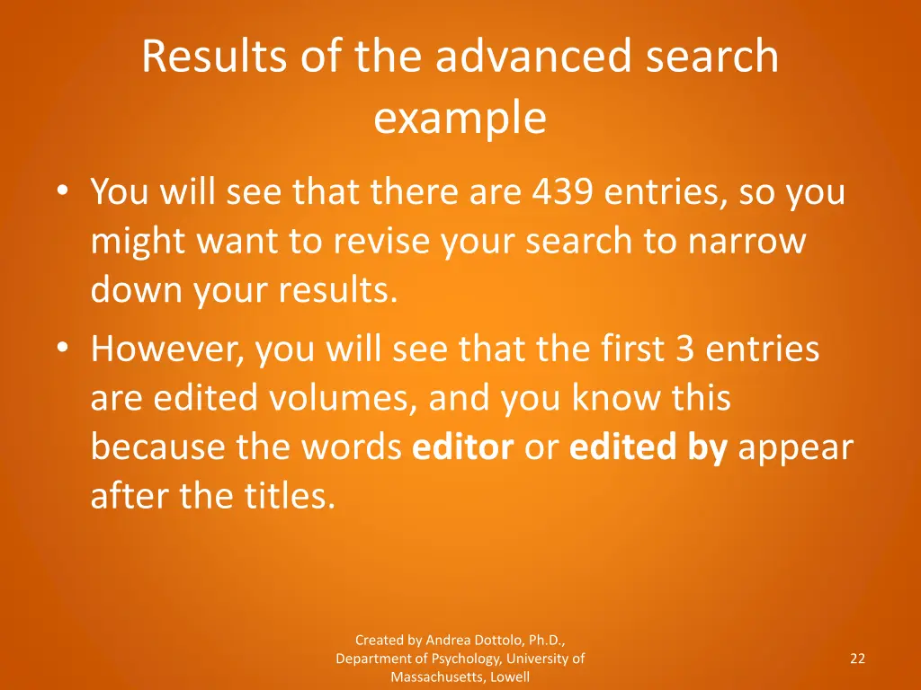 results of the advanced search example