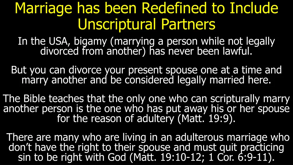 marriage has been redefined to include
