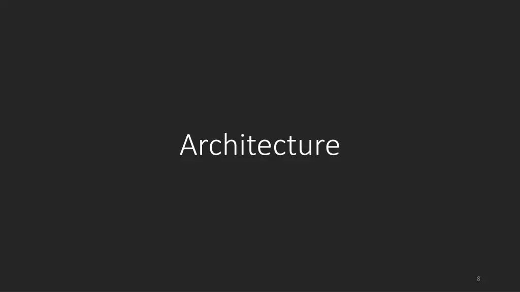 architecture