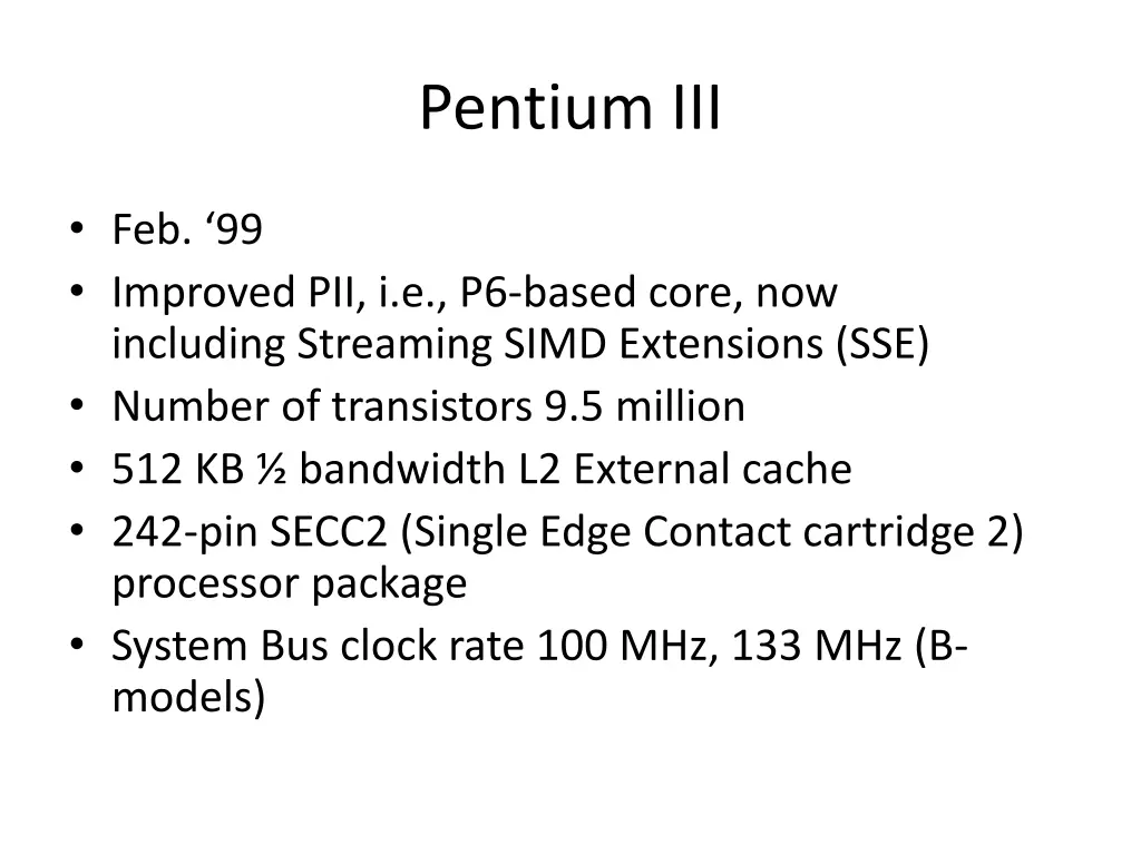 pentium iii