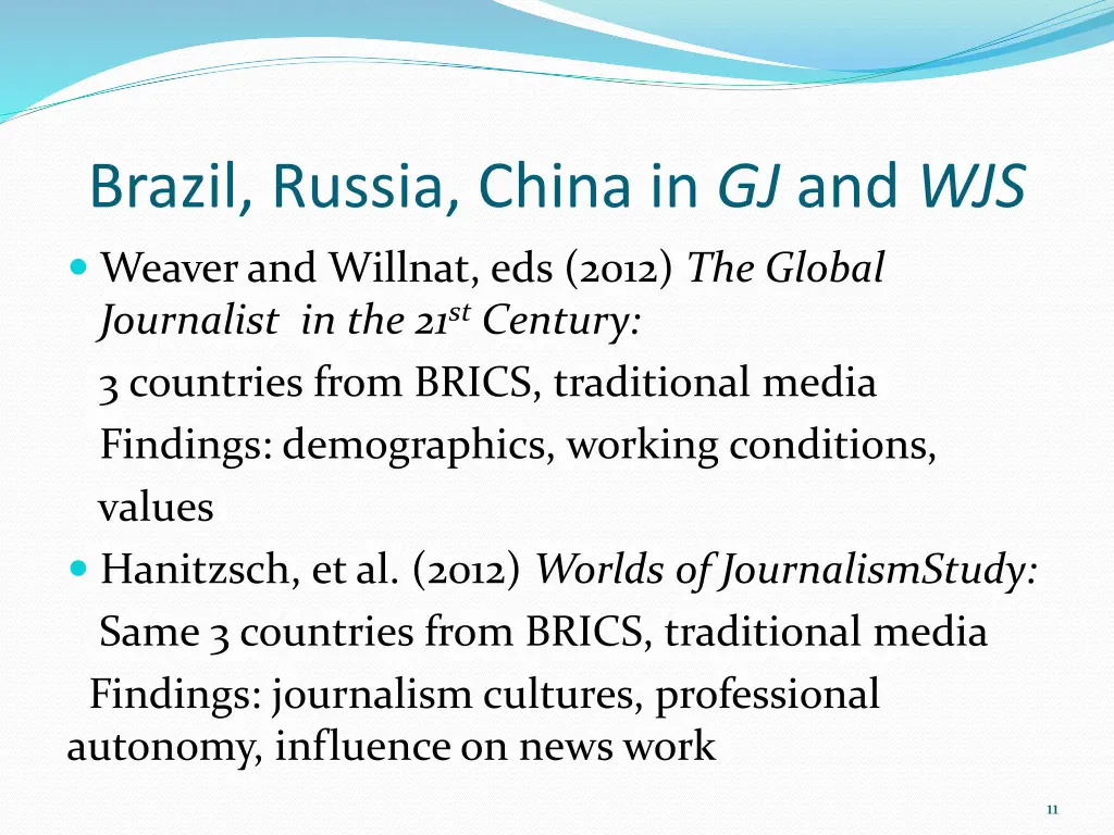 brazil russia china in gj and wjs