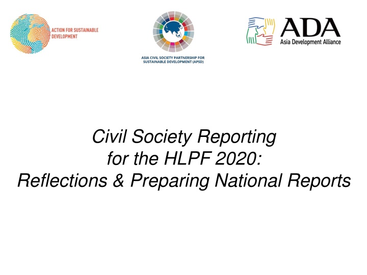 civil society reporting for the hlpf 2020