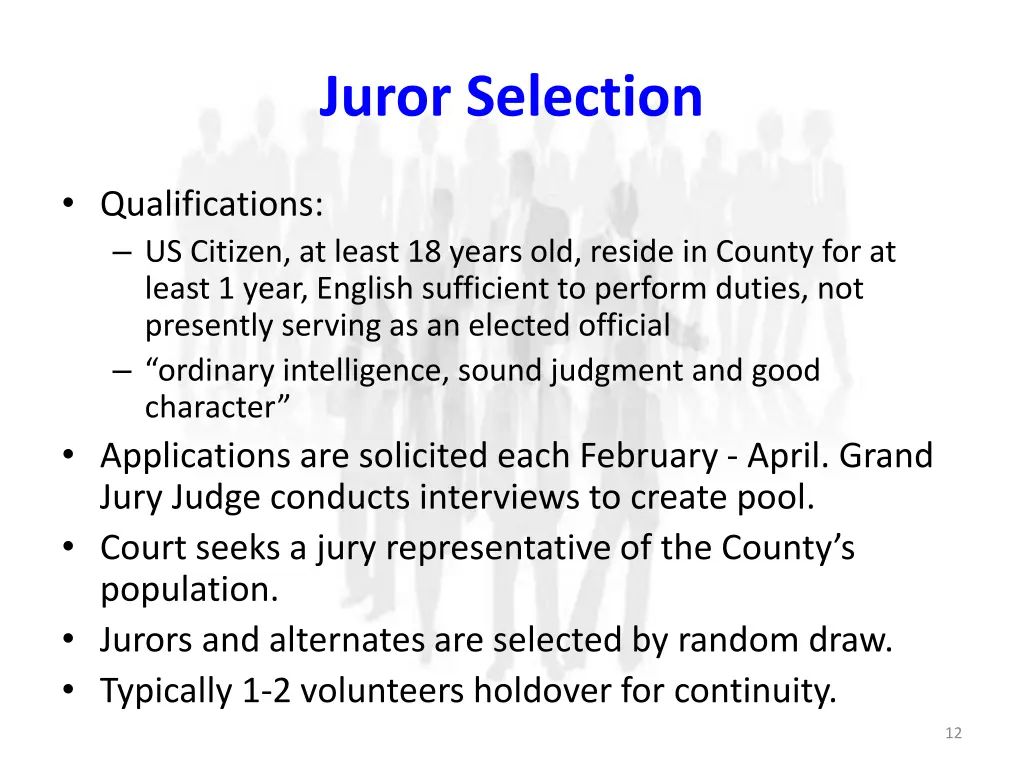 juror selection