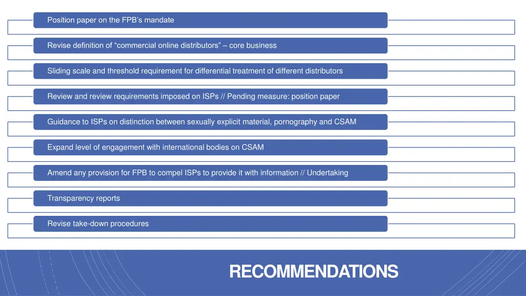 position paper on the fpb s mandate