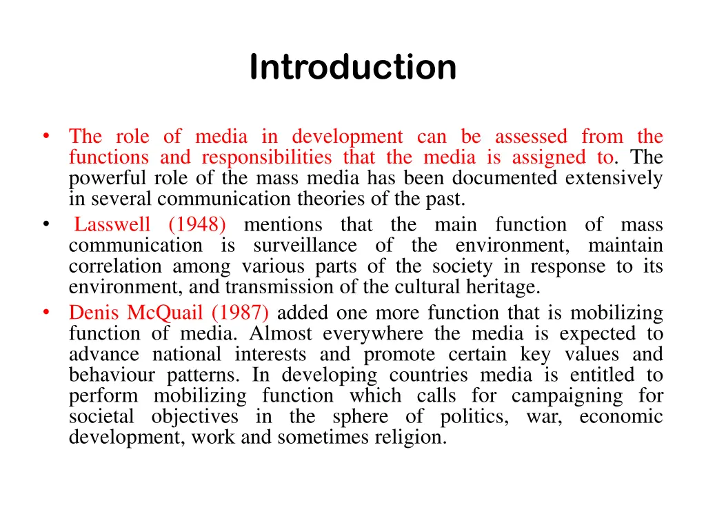 introduction