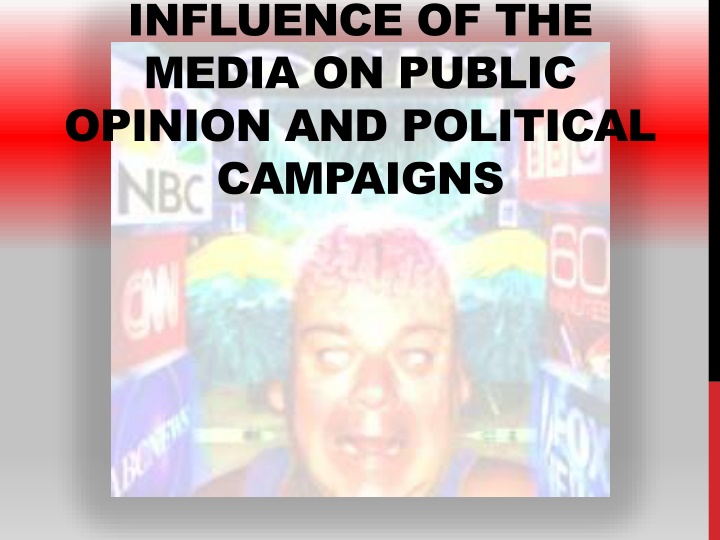 influence of the media on public opinion