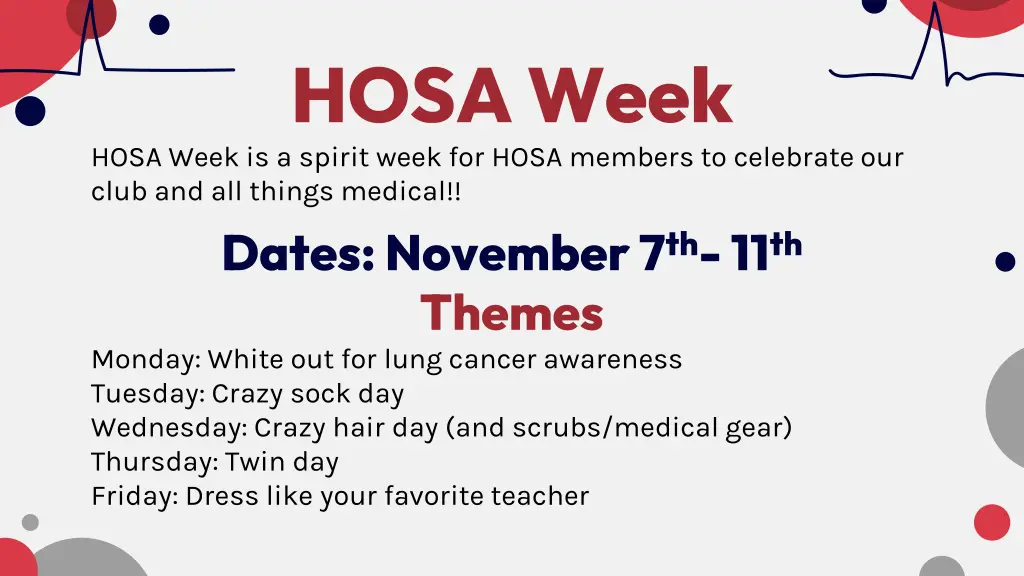 hosa week hosa week is a spirit week for hosa