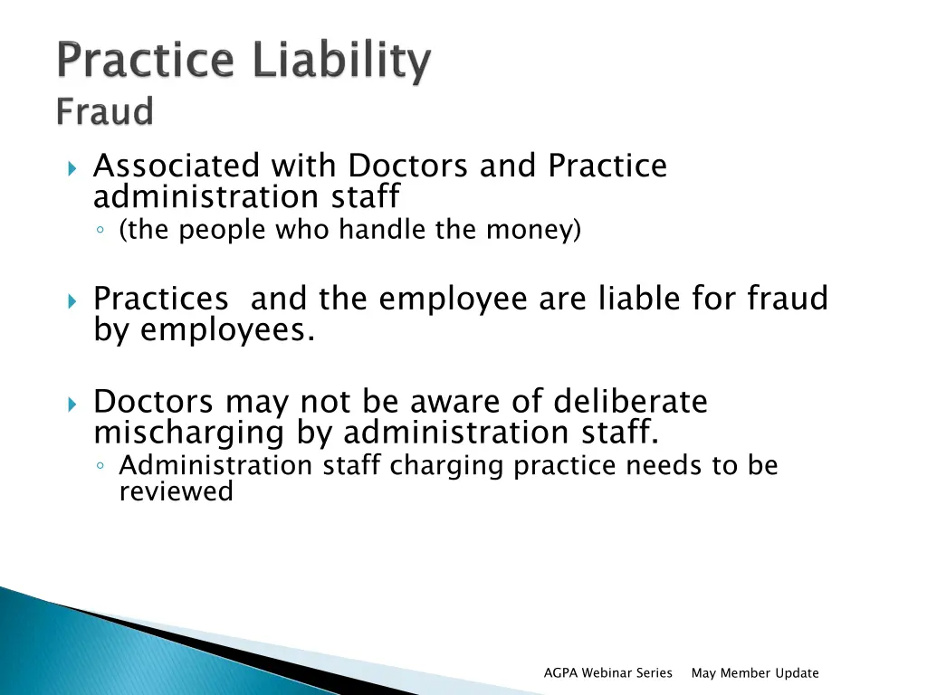 associated with doctors and practice