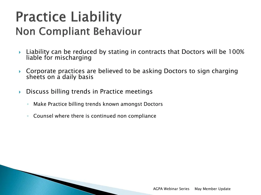 liability can be reduced by stating in contracts