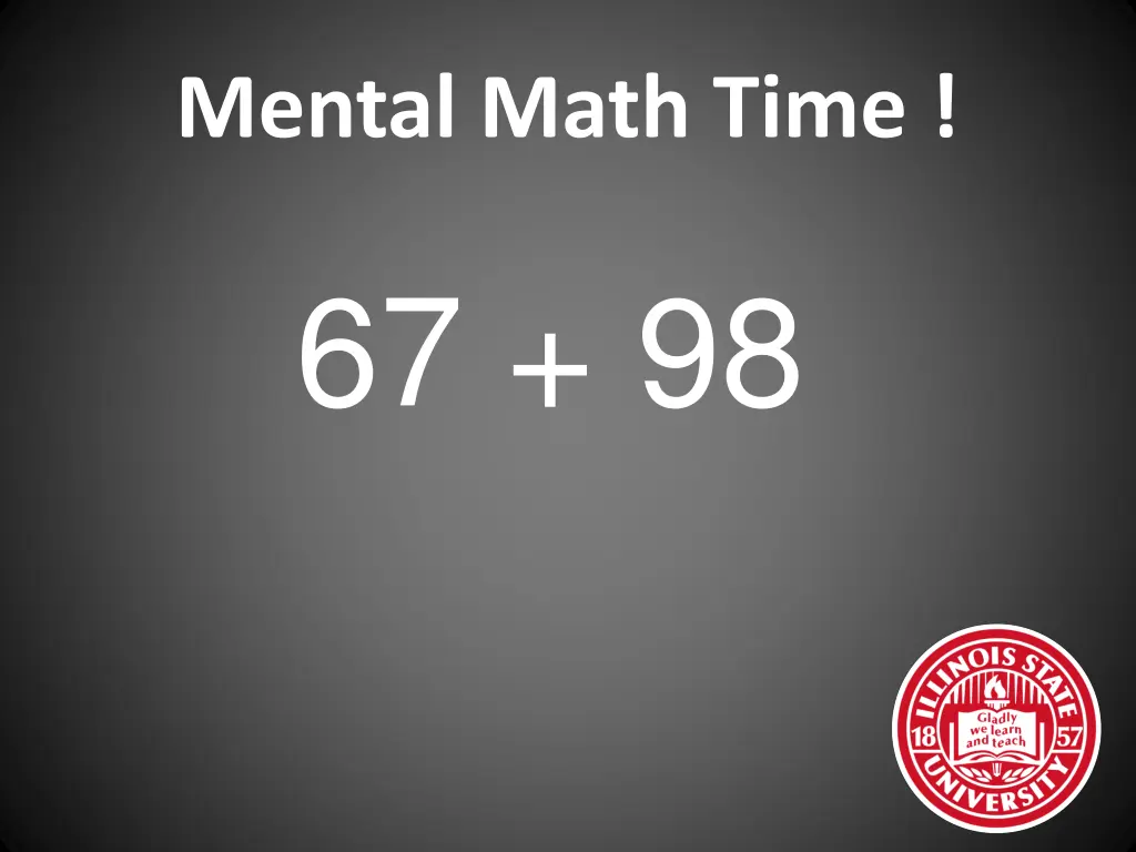 mental math time 2