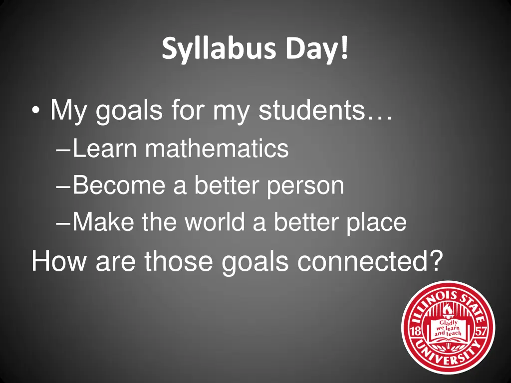 syllabus day 1