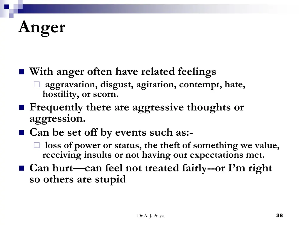 anger