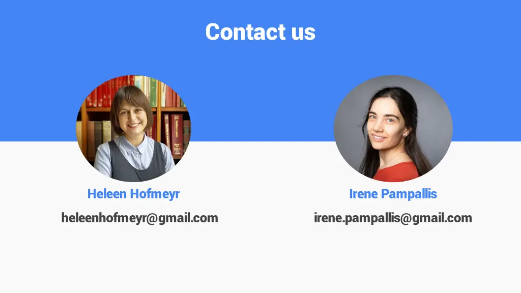 contact us