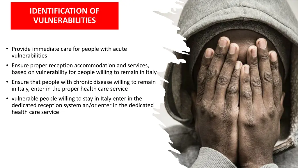 identification of vulnerabilities