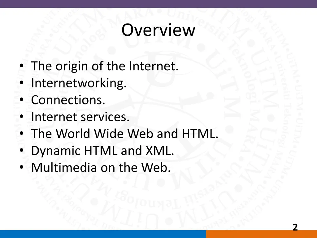 overview