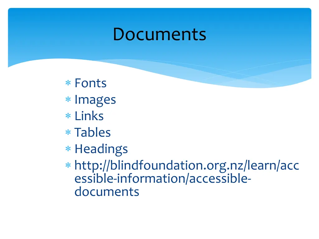 documents
