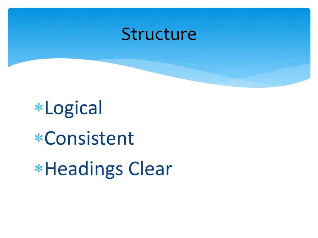 structure