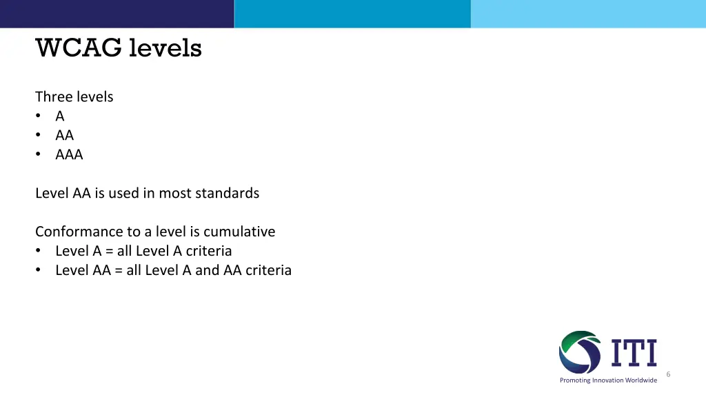 wcag levels