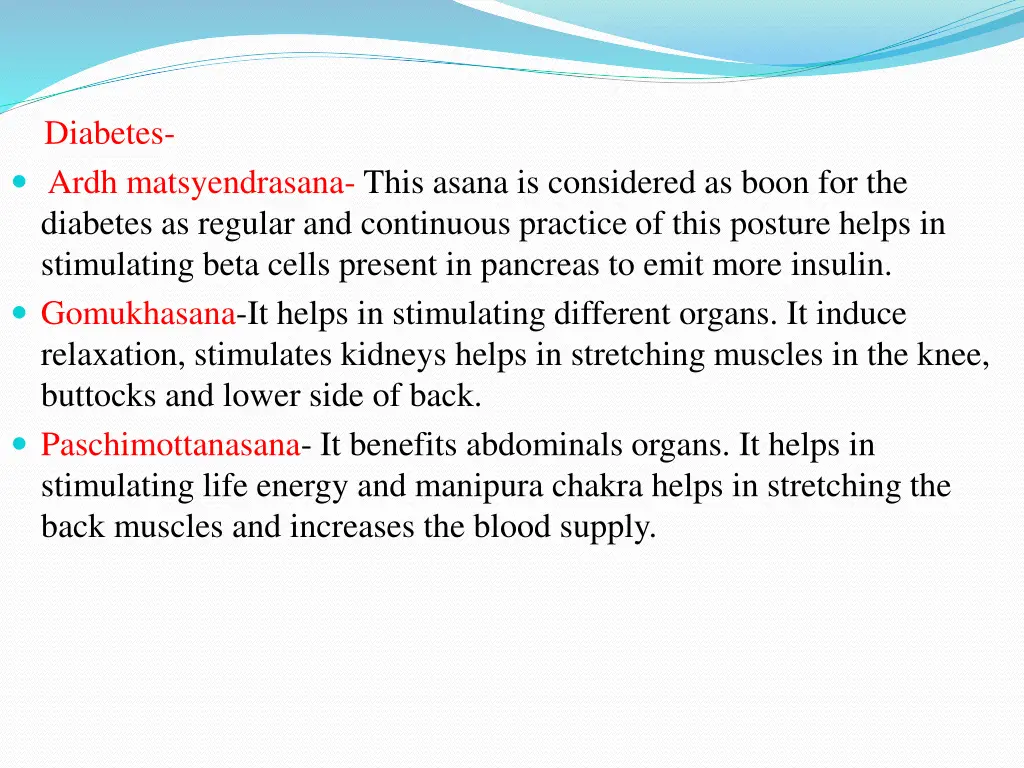 diabetes ardh matsyendrasana this asana