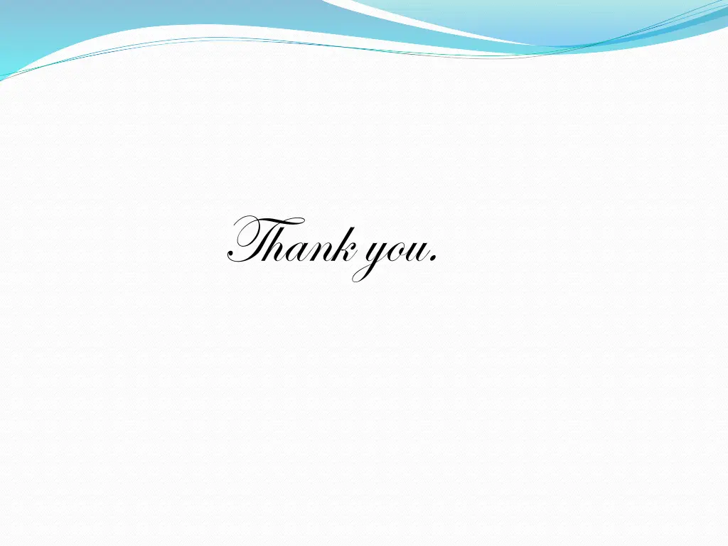thank you