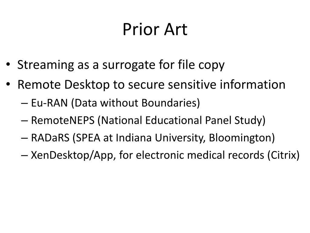 prior art
