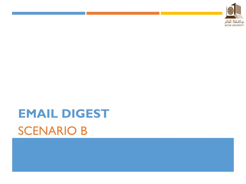 email digest scenario b