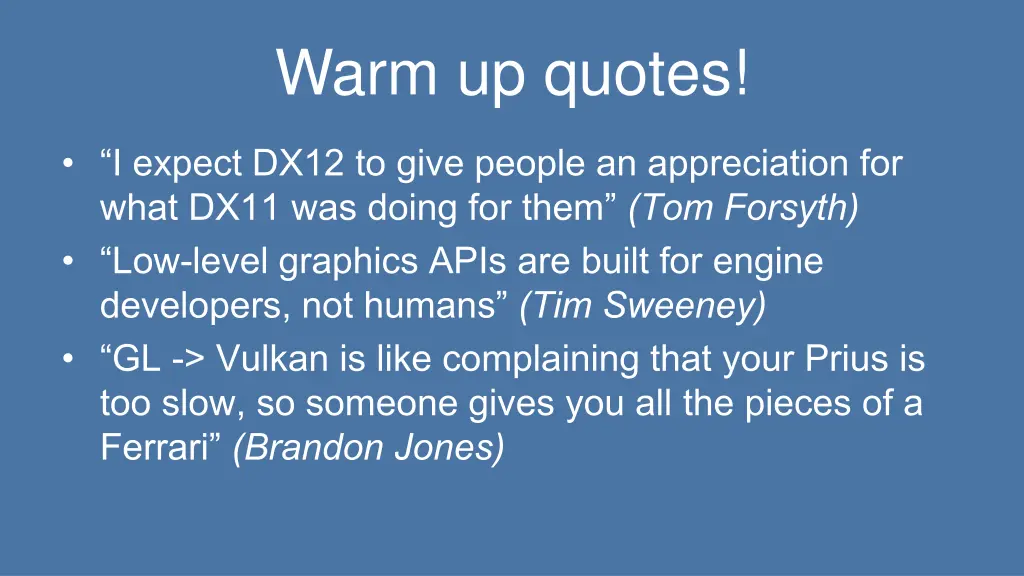 warm up quotes