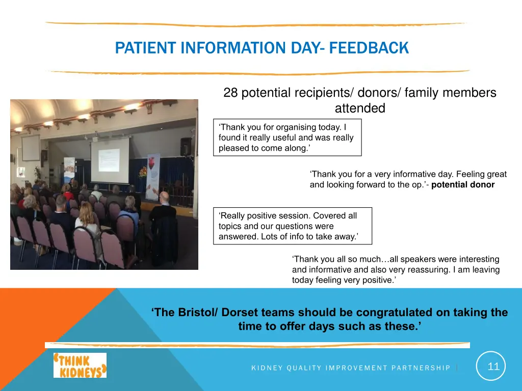 patient information day feedback 1
