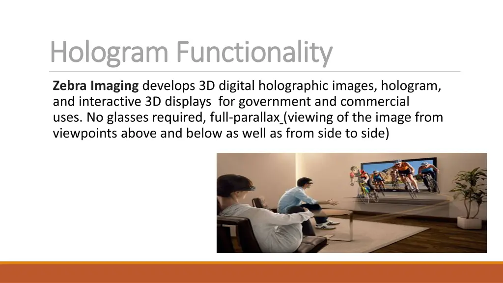 hologram functionality hologram functionality