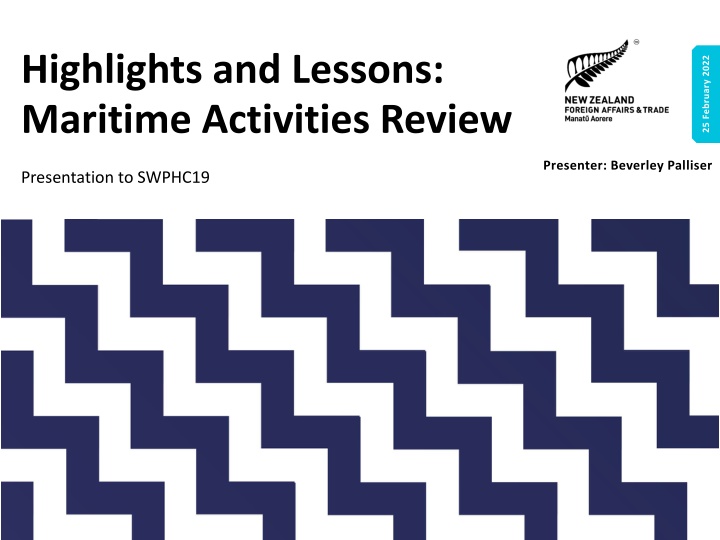 highlights and lessons maritime activities review
