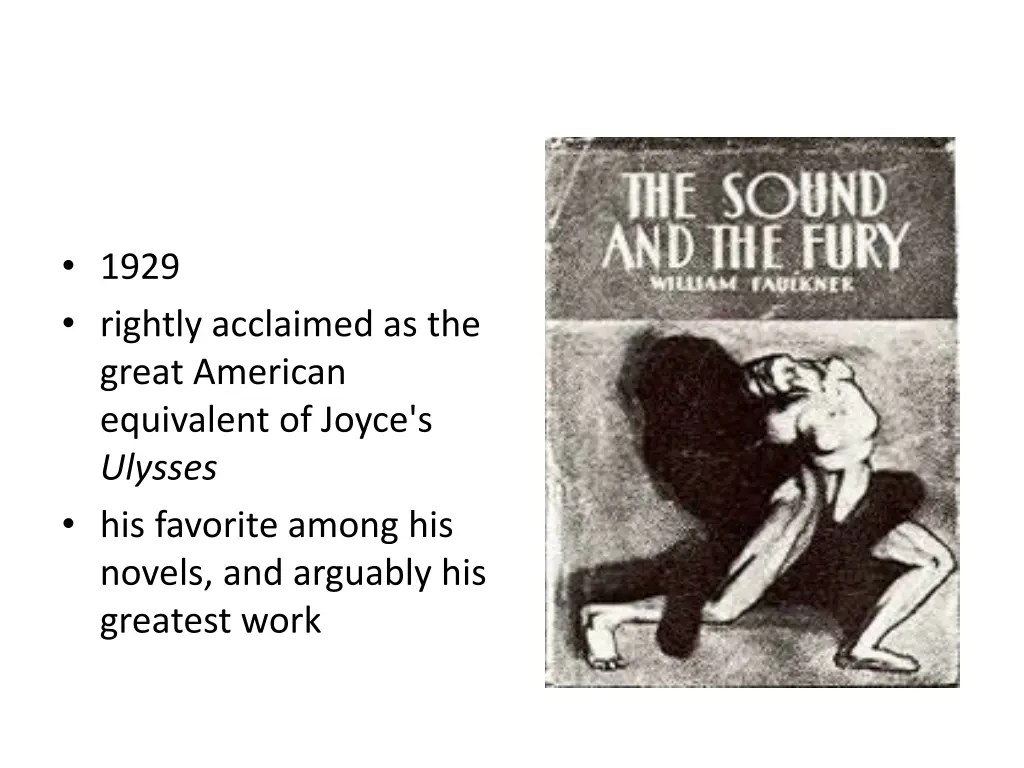 1929 rightly acclaimed as the great american