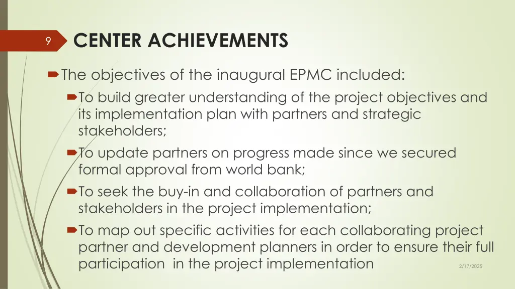center achievements 4