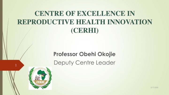 centre of excellence in reproductive health