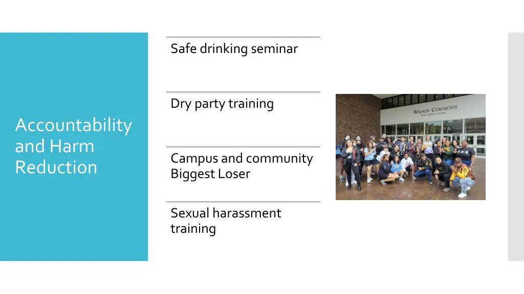 safe drinking seminar