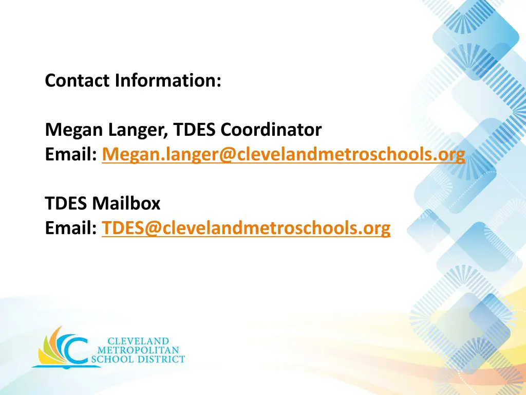 contact information 1
