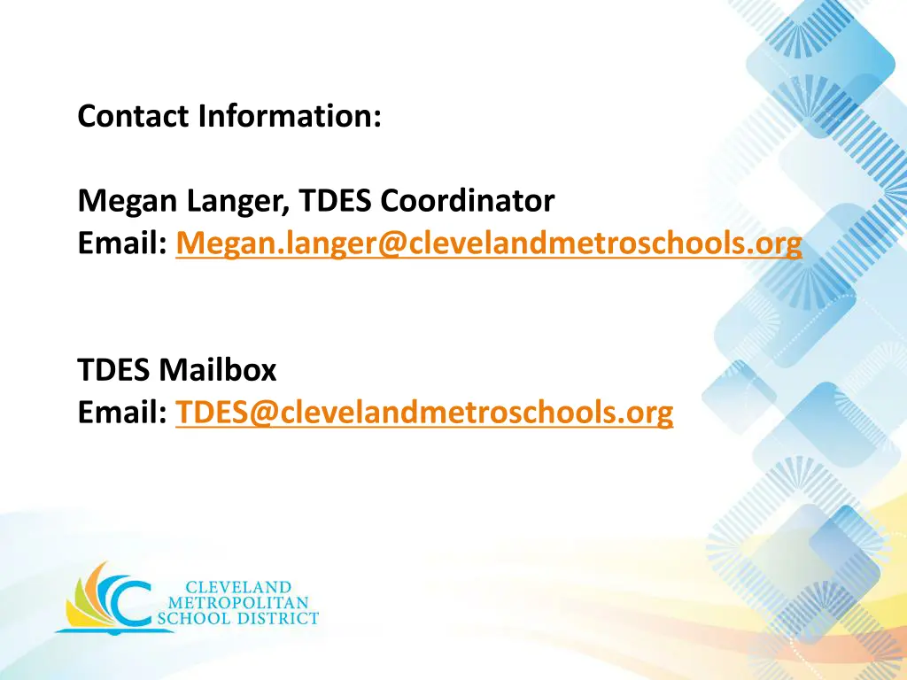 contact information
