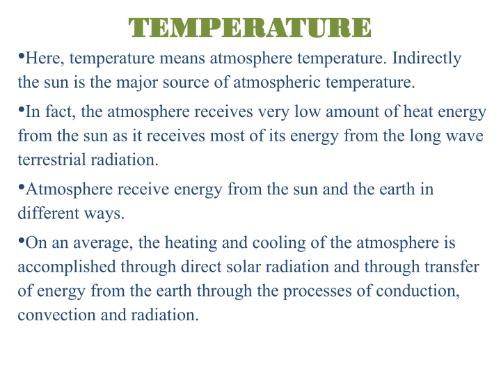 temperature temperature here temperature means