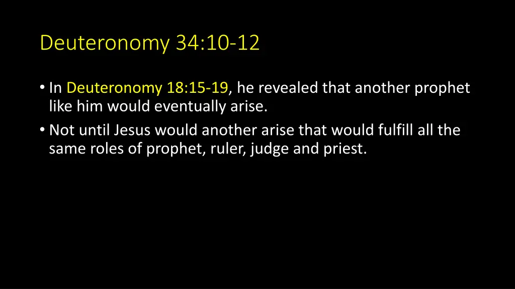 deuteronomy 34 10 12 2