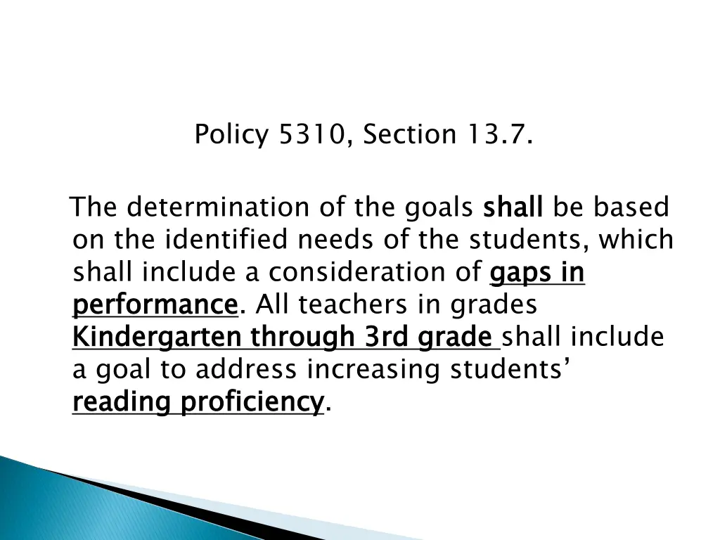 policy 5310 section 13 7