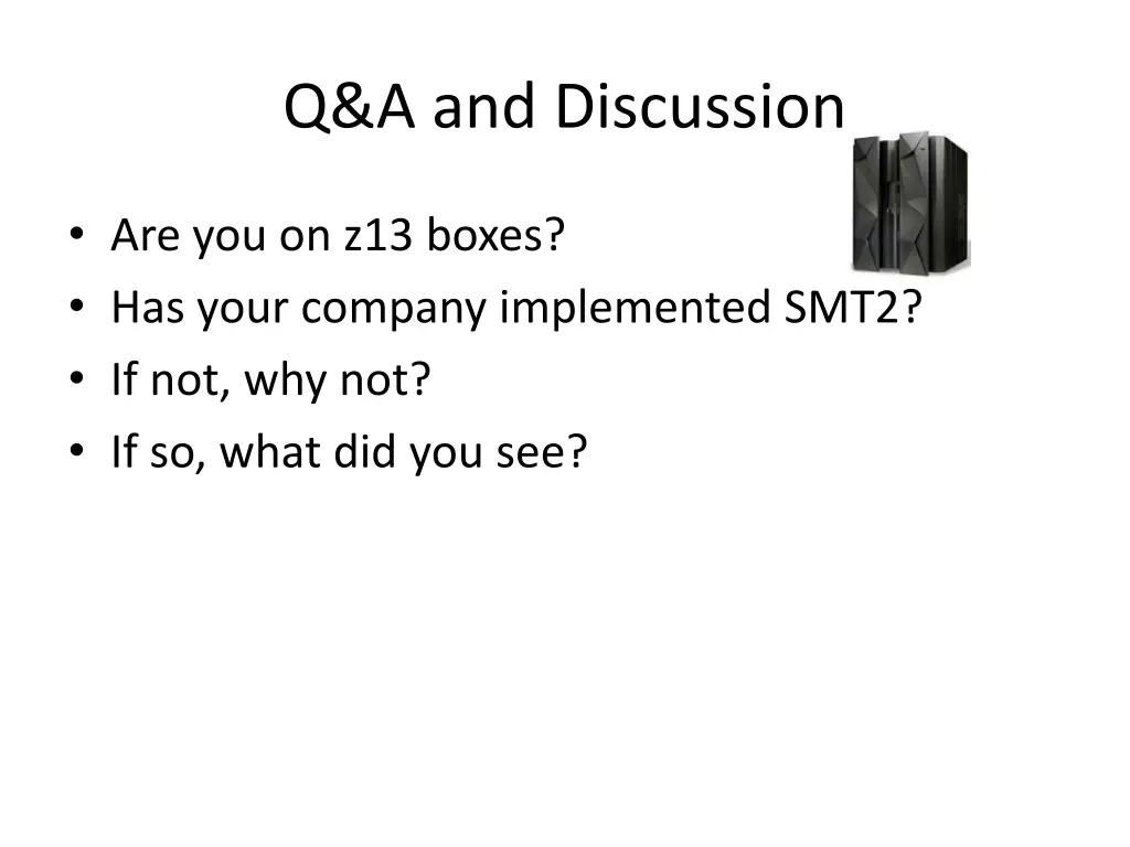 q a and discussion