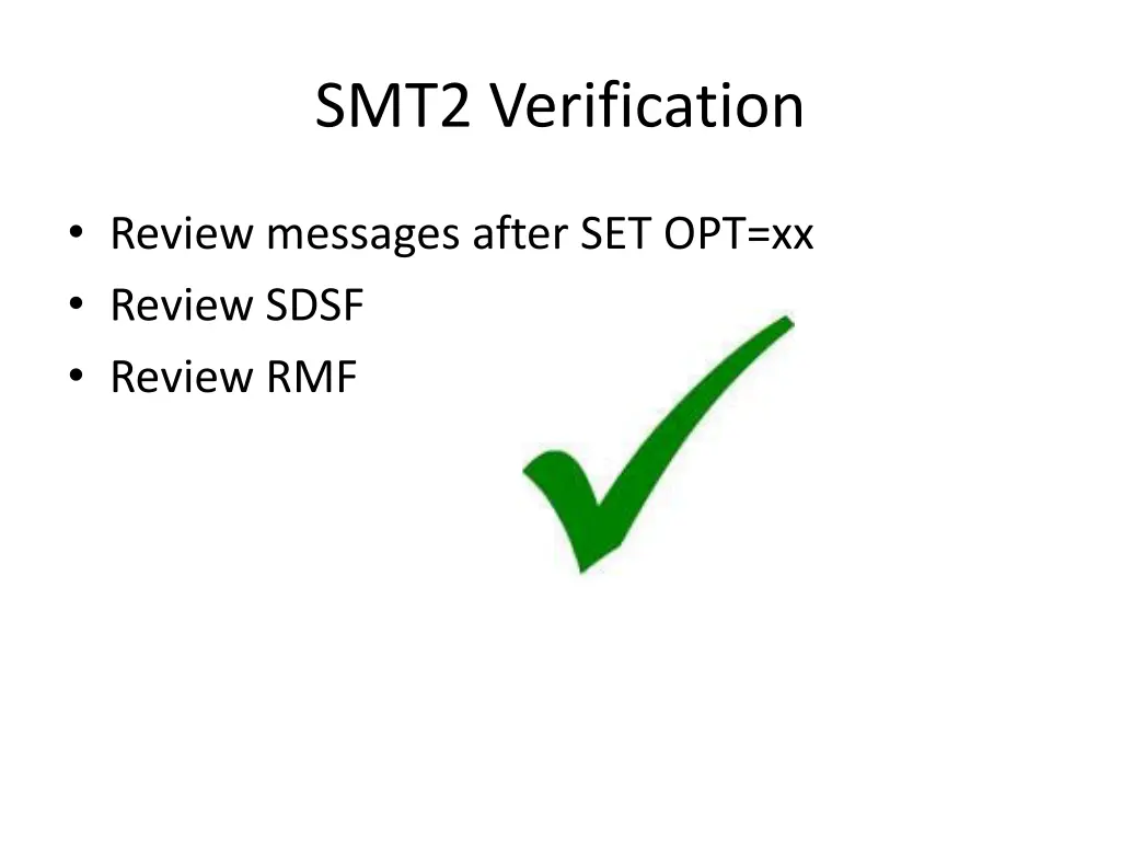 smt2 verification