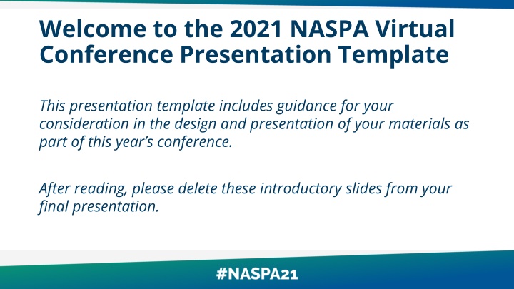 welcome to the 2021 naspa virtual conference
