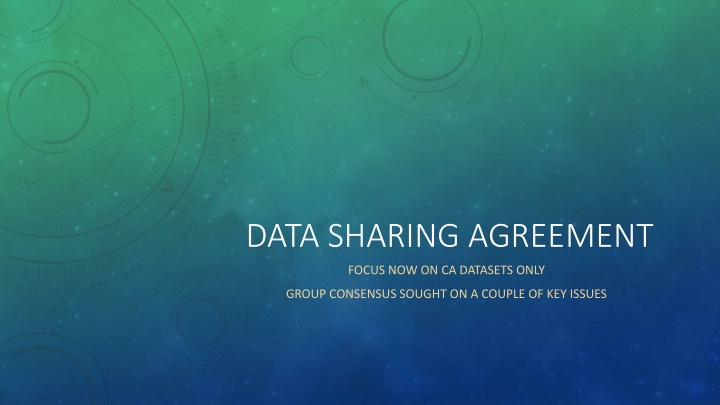 data sharing agreement