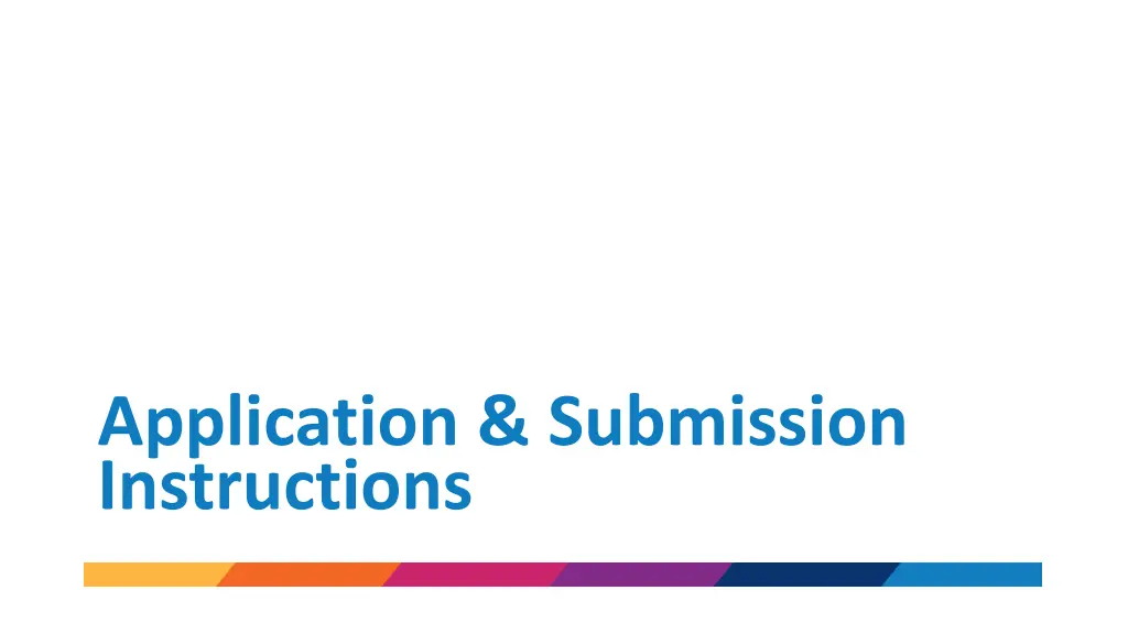 application submission instructions