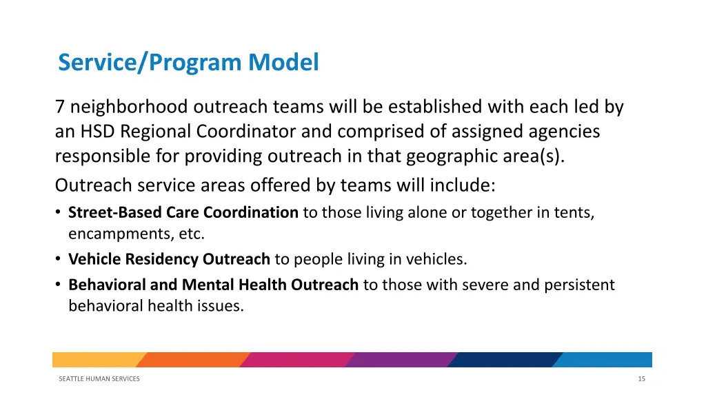 service program model 2