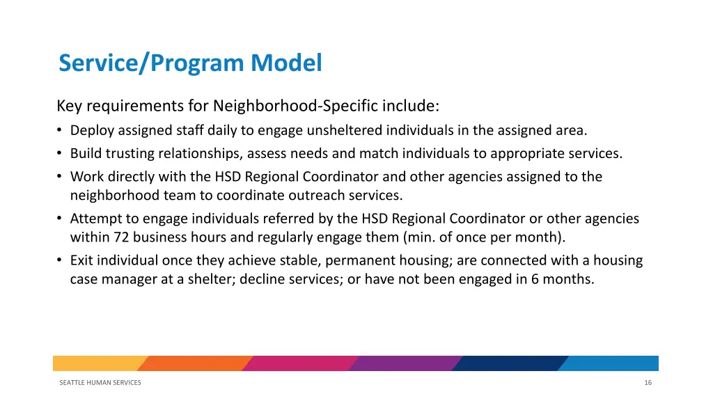service program model 3