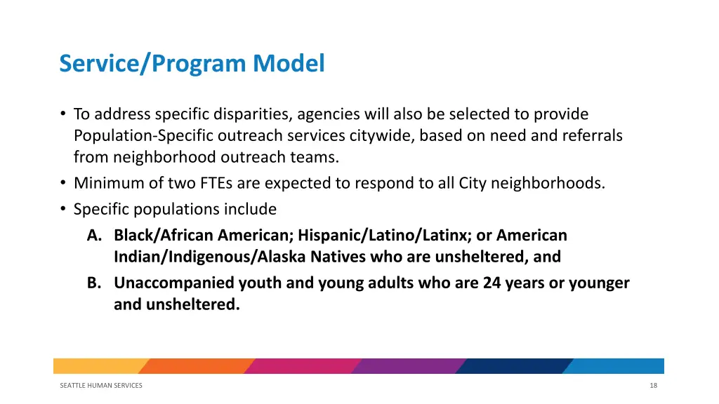 service program model 5